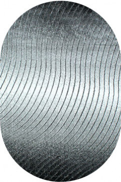 LUNA 2453A 10579 Високоворсний килим з поліпропілену і поліестеру з рельєфним візерунком. Добре чиститься пилососом 242х363