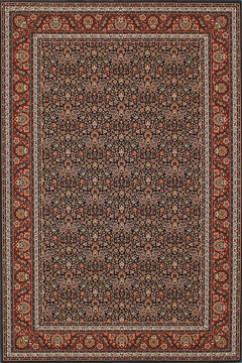 NAIN 1286/705 7086 Классические бельгийские ковры высокой плотности из натуральной шерсти с насыщенной палитрой красок. 242х363