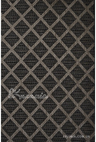 Ковровая дорожка JERSEY HOME 6766 D wool-black-e518