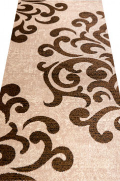 CAPPUCCINO 16028 19113 Килимові доріжки на тканій основі, невисоким ворсом 8 мм, і вагою 1,7 кг/м2. Зроблені в Україні. Відріжемо, зробимо оверлок 242х363