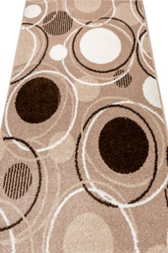 CAPPUCCINO 16044 19119 Килимові доріжки на тканій основі, невисоким ворсом 8 мм, і вагою 1,7 кг/м2. Зроблені в Україні. Відріжемо, зробимо оверлок 242х363