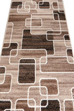 CAPPUCCINO 16402 19122 Ковровые дорожки на тканой основе, невысоким ворсом 8 мм, и весом 1,7 кг/м2. Сделаны в Украине. Отрежем, сделаем оверлок 242х363