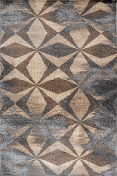 DAFFI 13038 20973 Ковры с невысоким ворсом 6,5 мм. Основа тканая, вес 1,7 кг/м2, нить - полипропилен фризе. Сделаны в Украине. На пол в зал, коридор и кухню 242х363