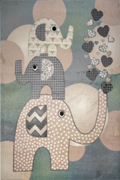 DREAM 18006 18632 Современные ковры на тканой основе, ворс средний - 9 мм, вес 2,2 кг/м2, нить - фризе. В детскую, гостиную и спальню. Сделаны в Украине  242х363