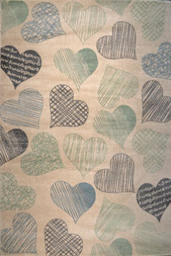 DREAM 18089 19311 Современные ковры на тканой основе, ворс средний - 9 мм, вес 2,2 кг/м2, нить - фризе. В детскую, гостиную и спальню. Сделаны в Украине  242х363