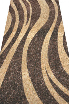 FANTASY 12502 19530 Килимові доріжки з високим ворсом 30 мм.  Вага 2,35 кг/м2, ткана основа, нитка - фрiзе. Зроблені в Україні. Для спалень, віталень і коридорів. Відріже 242х363