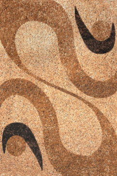 FANTASY 12506 19645 Ковры с высоким ворсом  30 мм. Вес 2,35 кг/м2, тканая основа, нить - фризе. Сделаны в Украине. Для спален, гостиных и детских 242х363