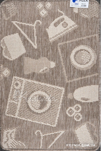 FLEX 19617 20457 Безворсовые ковры нескользящие, латексная основа. Можно стирать в стиральной машинке  322х483