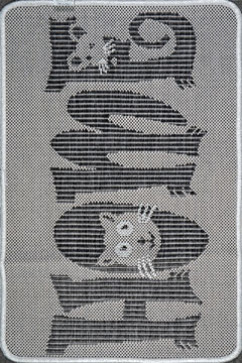 FLEX 19502 20445 Безворсовi килими - латексна основа, вологостійка нитка BCF. Можна прати в пральній машинці 242х363