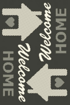 FLEX 19504 20448 Безворсовi килими - латексна основа, вологостійка нитка BCF. Можна прати в пральній машинці 242х363