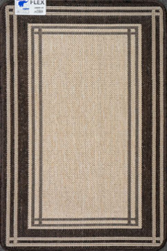 FLEX 19609 20452 Безворсовые ковры нескользящие, латексная основа. Можно стирать в стиральной машинке  242х363