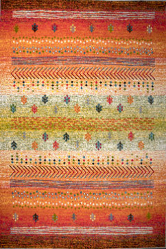 KOLIBRI 11253 18826 Современные ковры на тканой основе, ворс средний - 9 мм, вес 2,2 кг/м2, нить - фризе. В детскую, гостиную и спальню. Сделаны в Украине  242х363