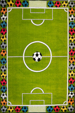 KOLIBRI 11377 18872 Сучасні килими на тканій основі, ворс середній - 9 мм, вага 2,2 кг/м2, нитка - фрiзе. У дитячу, вітальню і спальню. Зроблені в Україні 242х363