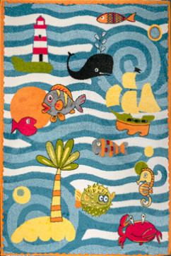 KOLIBRI 11140 19353 Сучасні килими на тканій основі, ворс середній - 9 мм, вага 2,2 кг/м2, нитка - фрiзе. У дитячу, вітальню і спальню. Зроблені в Україні 242х363