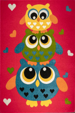 KOLIBRI 11207 19357 Современные ковры на тканой основе, ворс средний - 9 мм, вес 2,2 кг/м2, нить - фризе. В детскую, гостиную и спальню. Сделаны в Украине  242х363