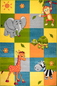 KOLIBRI 11379 19366 Сучасні килими на тканій основі, ворс середній - 9 мм, вага 2,2 кг/м2, нитка - фрiзе. У дитячу, вітальню і спальню. Зроблені в Україні 242х363