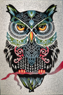 KOLIBRI 11603 19368 Современные ковры на тканой основе, ворс средний - 9 мм, вес 2,2 кг/м2, нить - фризе. В детскую, гостиную и спальню. Сделаны в Украине  242х363