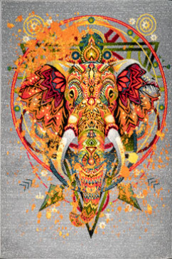 KOLIBRI 11616 19372 Современные ковры на тканой основе, ворс средний - 9 мм, вес 2,2 кг/м2, нить - фризе. В детскую, гостиную и спальню. Сделаны в Украине  242х363