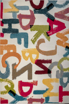 KOLIBRI 11343 19464 Современные ковры на тканой основе, ворс средний - 9 мм, вес 2,2 кг/м2, нить - фризе. В детскую, гостиную и спальню. Сделаны в Украине  242х363