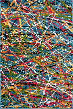 KOLIBRI 11035 20414 Сучасні килими на тканій основі, ворс середній - 9 мм, вага 2,2 кг/м2, нитка - фрiзе. У дитячу, вітальню і спальню. Зроблені в Україні 242х363