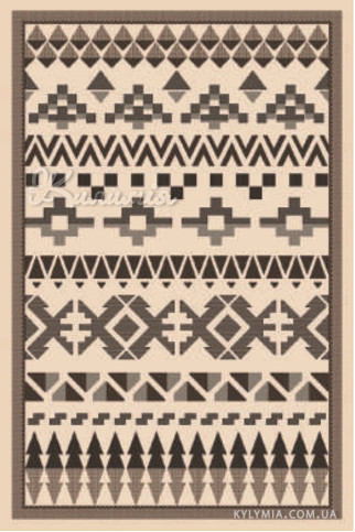 NATURALLE 941 19726 Тонкие безворсовые ковры - циновки. Без основы, ворс 3мм, влагостойкая нить BCF. Для кухонь, коридоров, террас 322х483