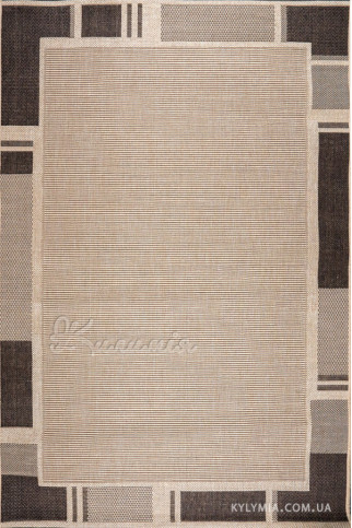 NATURALLE 1965 19803 Тонкі безворсові килими - циновки. Без основи, ворс 3мм, вологостійка нитка BCF.  Для кухонь, коридорів, терас 322х483