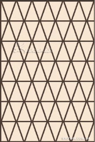 NATURALLE 1994 19804 Тонкі безворсові килими - циновки. Без основи, ворс 3мм, вологостійка нитка BCF.  Для кухонь, коридорів, терас 322х483