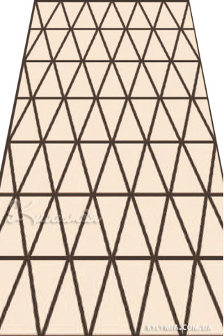 NATURALLE 1994 19804 Тонкие безворсовые ковры - циновки. Без основы, ворс 3мм, влагостойкая нить BCF. Для кухонь, коридоров, террас 322х483