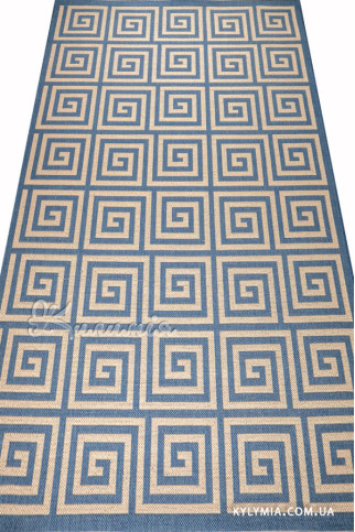 NATURALLE 1929 19807 Тонкі безворсові килими - циновки. Без основи, ворс 3мм, вологостійка нитка BCF.  Для кухонь, коридорів, терас 322х483