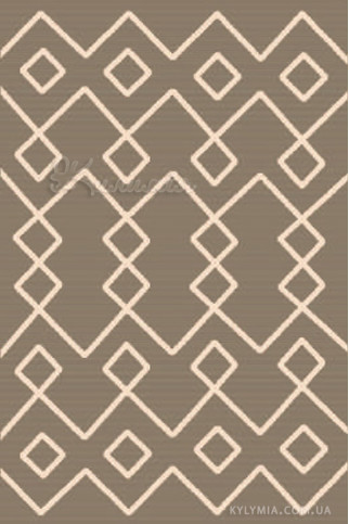 NATURALLE 999 19875 Тонкие безворсовые ковры - циновки. Без основы, ворс 3мм, влагостойкая нить BCF. Для кухонь, коридоров, террас 322х483