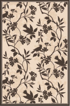 NATURALLE 935 19725 Тонкі безворсові килими - циновки. Без основи, ворс 3мм, вологостійка нитка BCF.  Для кухонь, коридорів, терас 242х363