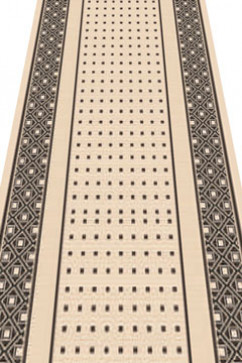 NATURALLE 903 19733 Килимові доріжки без ворсу - тонкі - 3 мм, вологостійка нитка BCF.  Ідеальні для кухонь і коридорів. Відріжемо, зробимо оверлок 242х363