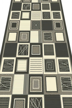 NATURALLE 911 19742 Килимові доріжки без ворсу - тонкі - 3 мм, вологостійка нитка BCF.  Ідеальні для кухонь і коридорів. Відріжемо, зробимо оверлок 242х363