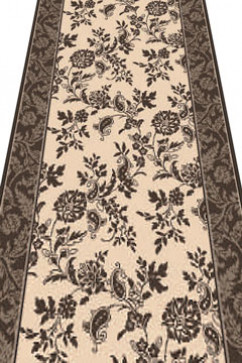 NATURALLE 921 19744 Килимові доріжки без ворсу - тонкі - 3 мм, вологостійка нитка BCF.  Ідеальні для кухонь і коридорів. Відріжемо, зробимо оверлок 242х363