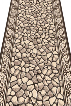 NATURALLE 909 19758 Килимові доріжки без ворсу - тонкі - 3 мм, вологостійка нитка BCF.  Ідеальні для кухонь і коридорів. Відріжемо, зробимо оверлок 242х363