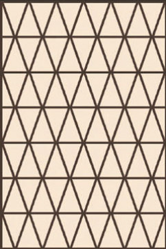 NATURALLE 1994 19804 Тонкие безворсовые ковры - циновки. Без основы, ворс 3мм, влагостойкая нить BCF. Для кухонь, коридоров, террас 242х363