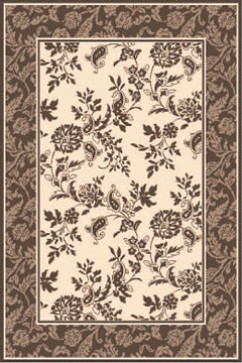 NATURALLE 921 19816 Тонкие безворсовые ковры - циновки. Без основы, ворс 3мм, влагостойкая нить BCF. Для кухонь, коридоров, террас 242х363