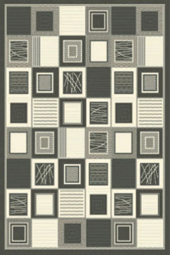 NATURALLE 911 19870 Тонкі безворсові килими - циновки. Без основи, ворс 3мм, вологостійка нитка BCF.  Для кухонь, коридорів, терас 242х363