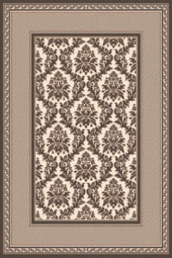 NATURALLE 922 19871 Тонкие безворсовые ковры - циновки. Без основы, ворс 3мм, влагостойкая нить BCF. Для кухонь, коридоров, террас 242х363