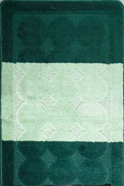 EDREMIT 2PC 2536 18298 Коврик в ванную на латексной основе из искуственной нити, хорошо впитывает влагу и быстро сохнет. 242х363