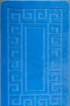 ETHNIC 2PC 2509 18306 Коврик в ванную на латексной основе из искуственной нити, хорошо впитывает влагу и быстро сохнет. 242х363