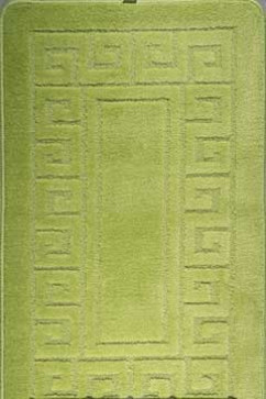 ETHNIC 2PC 2510 18307 Коврик в ванную на латексной основе из искуственной нити, хорошо впитывает влагу и быстро сохнет. 242х363