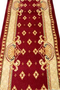 ALMIRA 2356 16151 Недорогие дорожки из полипропилена BCF хорошего качества. Тканая основа, Высота 7 мм, вес 1,35 кг/м2 242х363