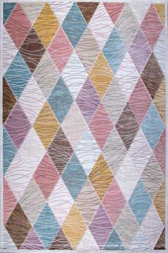 BONITA I260 13667 Тонкие акриловые ковры в ярких нетускнеющих красках, удобны в уборке. Подойдут в любую комнату. 242х363