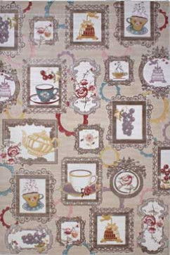 BONITA I263 13669 Тонкие акриловые ковры в ярких нетускнеющих красках, удобны в уборке. Подойдут в любую комнату. 242х363