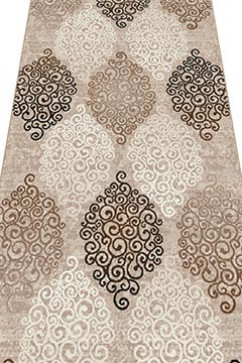 CAPPUCCINO 16033 19117 Килимові доріжки на тканій основі, невисоким ворсом 8 мм, і вагою 1,7 кг/м2. Зроблені в Україні. Відріжемо, зробимо оверлок 242х363