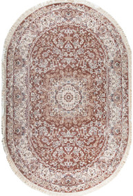 Килим ESFEHAN 7786B brown-ivory