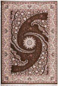 Килим ESFEHAN 7927A dbrown-ivory