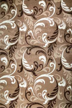 ESPRESSO 2753 17812 Килимова доріжка з поліпропілену з м'яким ворсом.  Підійде для вітальні і житлової кімнати. 242х363