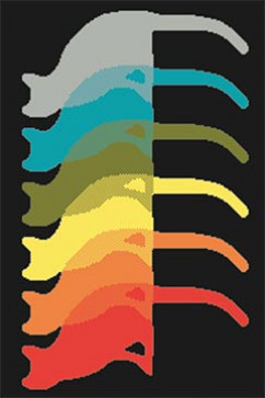 KOLIBRI 11096 18744 Современные ковры на тканой основе, ворс средний - 9 мм, вес 2,2 кг/м2, нить - фризе. В детскую, гостиную и спальню. Сделаны в Украине  242х363